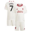 Officiële Voetbalshirt + Korte Broek Manchester United Mount 7 Derde 2023-24 - Kids